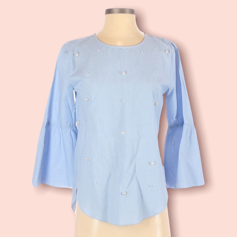 3/$20 LOFT Pearl Blouse ❤️